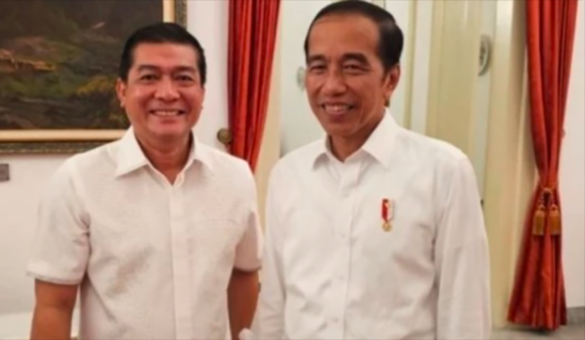 Silfester Matutina dan Presiden ke-7 Joko Widodo (Jokowi)/Foto: X